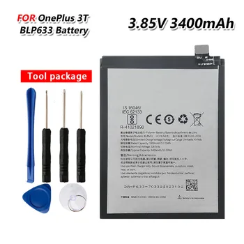 

Original High Quality BLP633 Battery For OnePlus 3T A3010 3400mAh