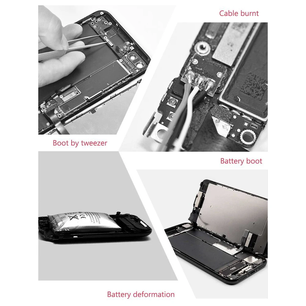 Профессиональный блок питания i power MAX Тестовый Кабель DC power control Тестовый Кабель совместим с iPhone 6 P/S/SP 7 G/P/8G/8 P/X/XS/XSMAX