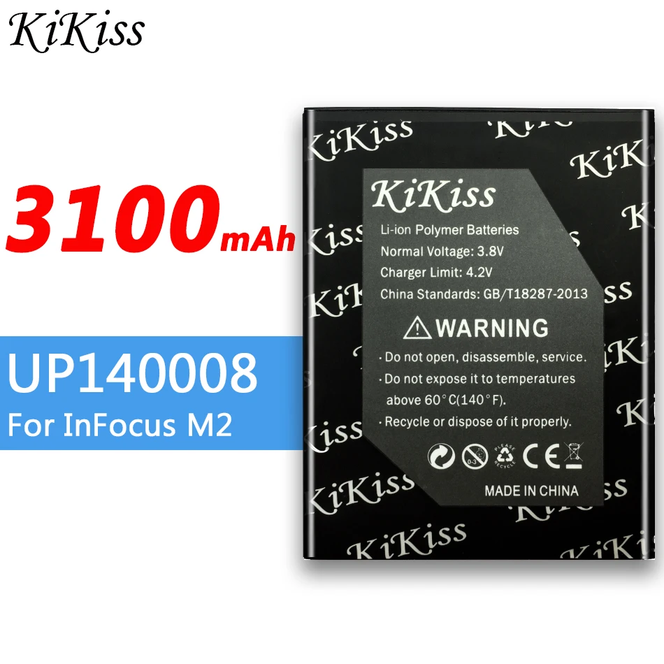 Аккумулятор высокой емкости UP140008 3100 мАч для смартфона Foxconn InFocus M2