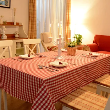 

Christmas Tablecloth Dining Table Cover Plaid Tablecloth Christmas Decorations For Home Mantel Navidad Kitchen Decor Gift