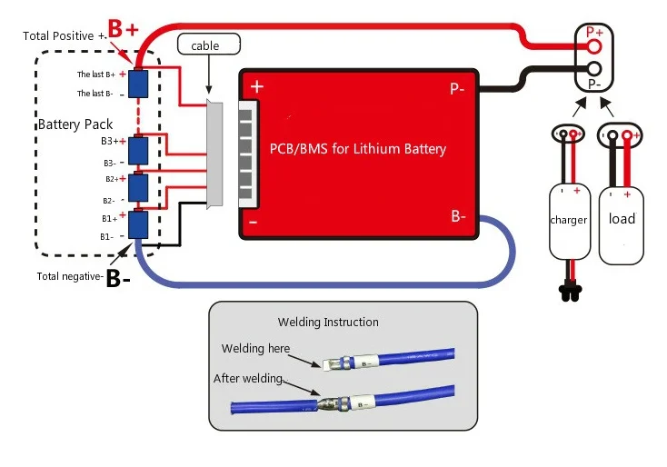 3,2 V 12V 4S 10A LiFepo4 батарея 18650 зарядное устройство bms PCB плата защиты bms с балансом 12,8 V Lipo Датчик температуры батареи bms