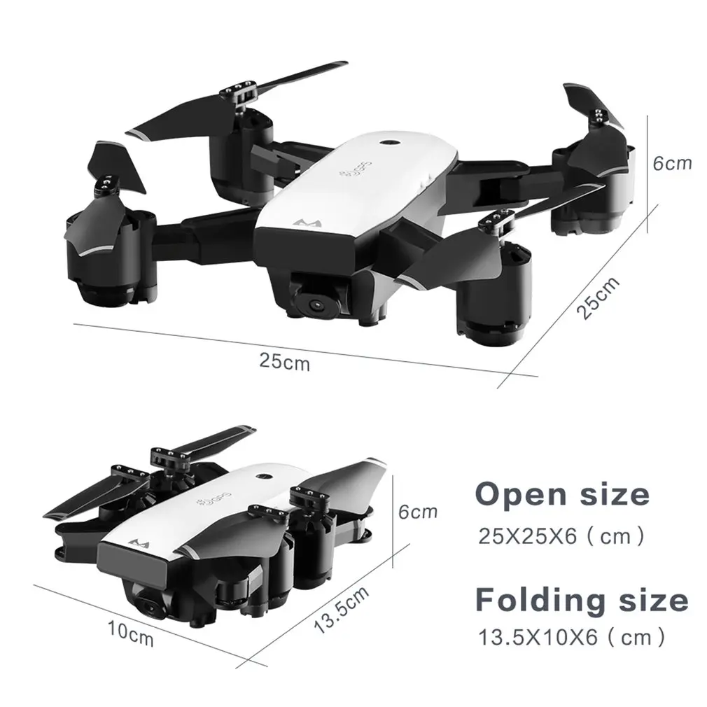 SMRC S20 S20W 6 Axle Gyro Mini GPS Drone With 110 Degree Wide Angle Camera 2.4G/5G Altitude Hold RC Quadcopter Portable RC Model