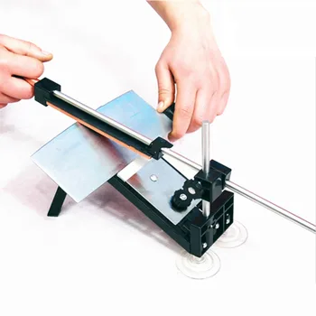 

Professional Kitchen Knife Sharpener Sharpening Fix Fixed Angle with 4 High Quality Stones