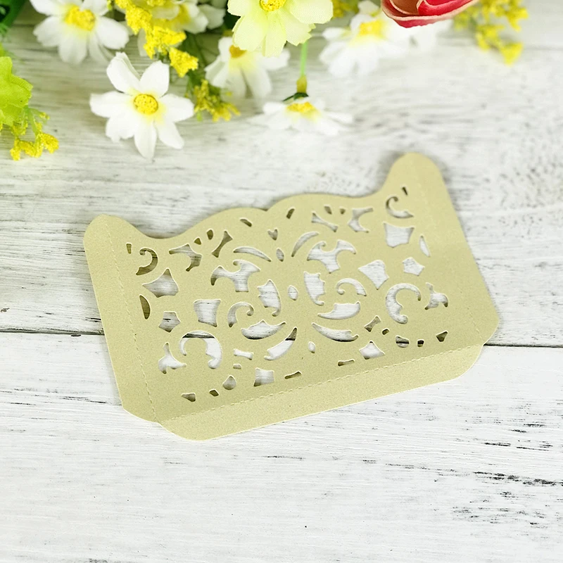  Metal Cutting Dies for wedding invitation card flower border Craft Dies Scrapbooking Album Embossin - 4.00046E+12