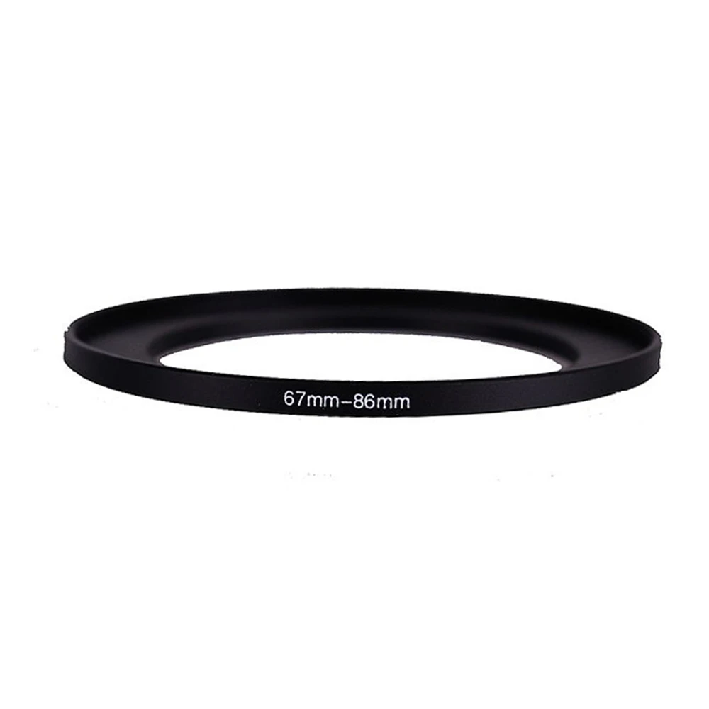 

67mm-86mm 67-86 mm 67 to 86 Step Up Lens Filter Metal Ring Adapter Black