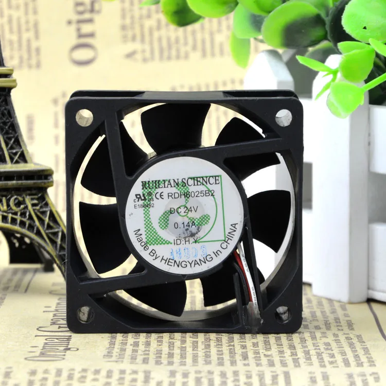 6025 RDH6025B2 24V 0.14A защиты электродвигателя Вентилятор охлаждения