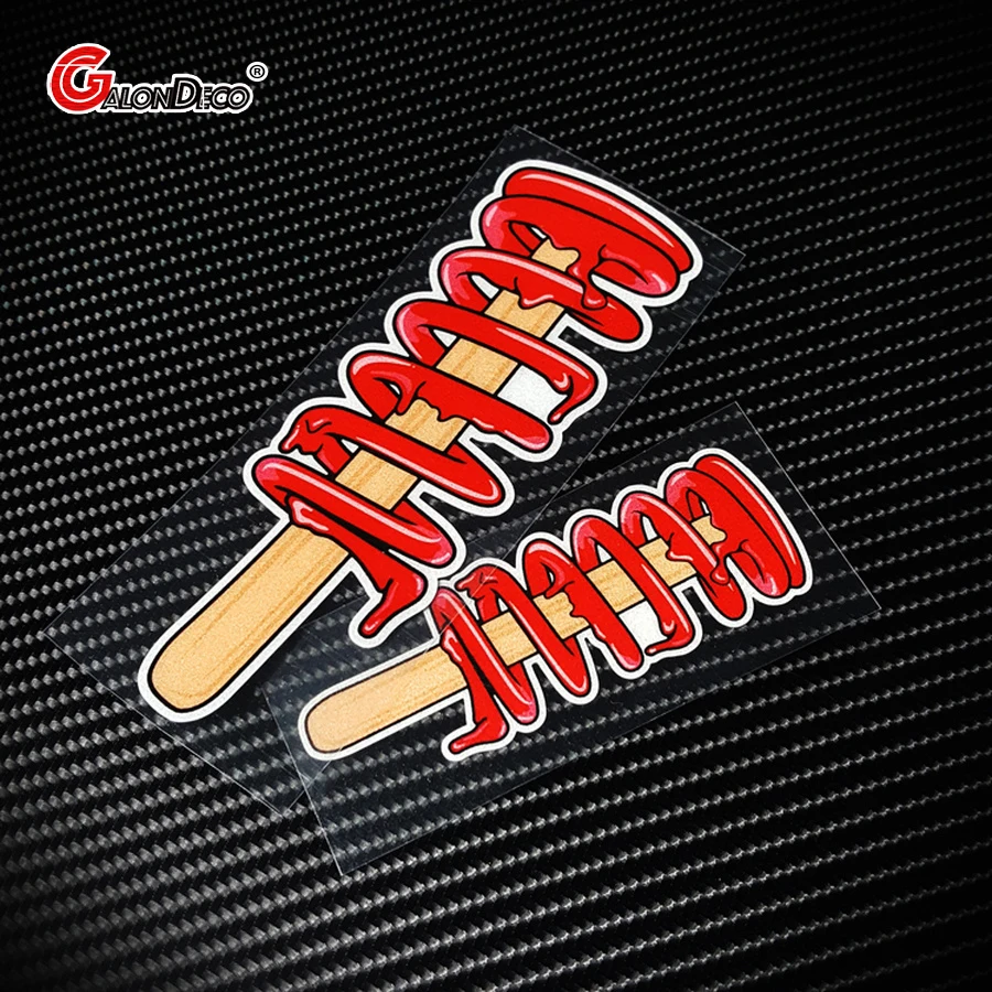 G177 Светоотражающая деталь мультяшный фруктовый весенний японский JDM HF