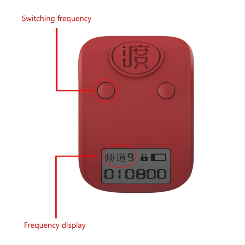 Mini Digital LCD Electronic Finger Ring Hand Tally Counter 9 Digit Prayer Rechargeable Counters Clicker Gift