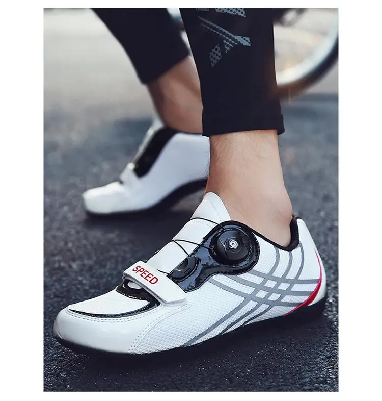 Cycling Shoes Men Sneakers Women 2020 Zapatillas Mtb Bicycle Shoes Non-Slip Mountain Bike Racing Shoes Sapatos De Ciclismo White