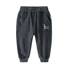 Осенние детские брюки для мужчин и женщин; Детские повседневные спортивные брюки; хлопковые детские брюки класса А; Качественная детская одежда