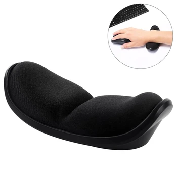 

Ergonomics Wrist Pad, Anti Slip Wrist Support Cushion, Cushion Cushion, Memory Foam Mouse Pad, for Office Computer PC Laptop, Li