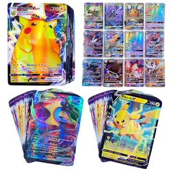 Meilleure vente de cartes Pokemon Version française 300GX 300VMAX, brillantes, Collection de jeux de combat, Trading, jeu pour enfants contre jouets, cadeaux 