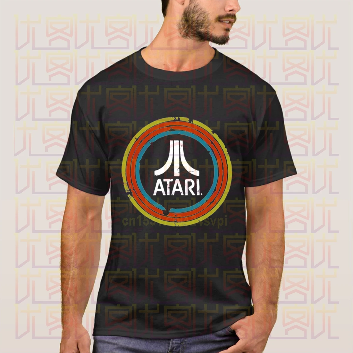 Newest 2020 Summer Atari Logo Clothes Popular T Shirt Present Crewneck 100% Cotton Tees Homme Tops S-4XL | Мужская одежда