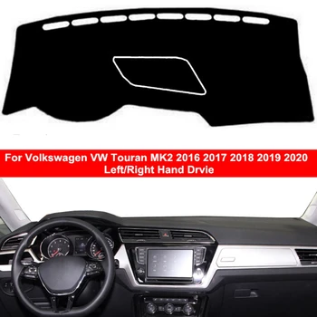 

Car Dashboard Cover Auto Dash Mat Carpet Cape Anti-sun Sun shade Dashmat For Volkswagen VW Touran MK2 2016 2017 2018 2019 2020