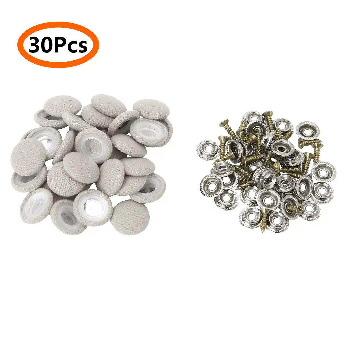 30個内装天井布固定ネジ車屋根固定バックルスナップリベット自動車ヘッドライナー修理ボタン Screws Aliexpress