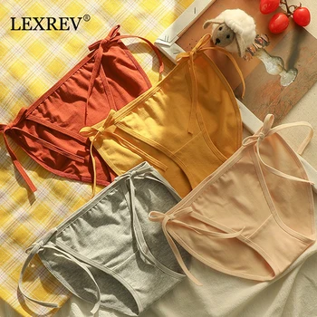 

3 Pcs/Lot Women's Panties Cotton Sexy Female Underwear Low-waist Briefs Underpants Solid Girls Ladies Lingerie