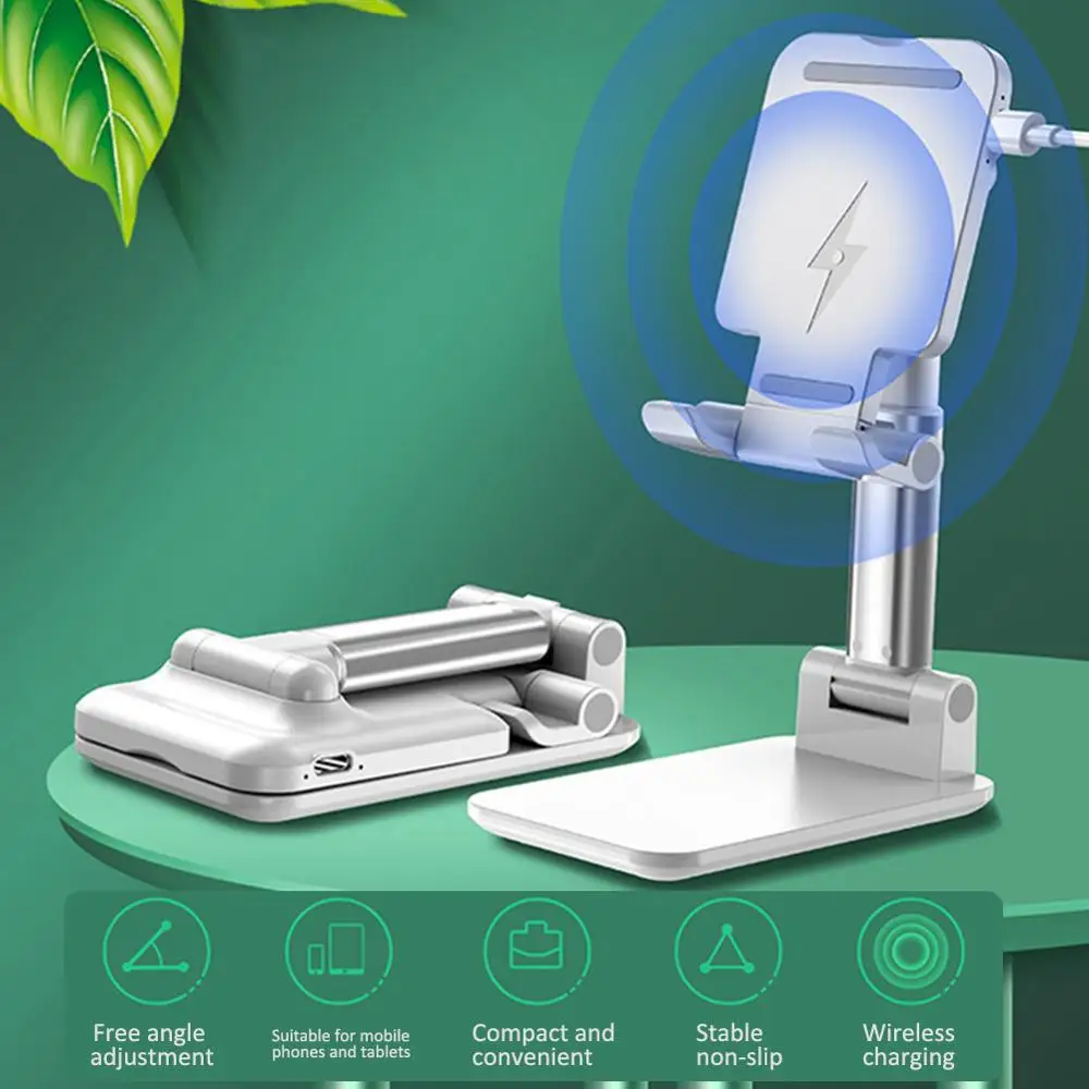 

Multifunctional Wireless Charging Stand Mobile Phone Fast Charging Desktop Vertical Charging Stand