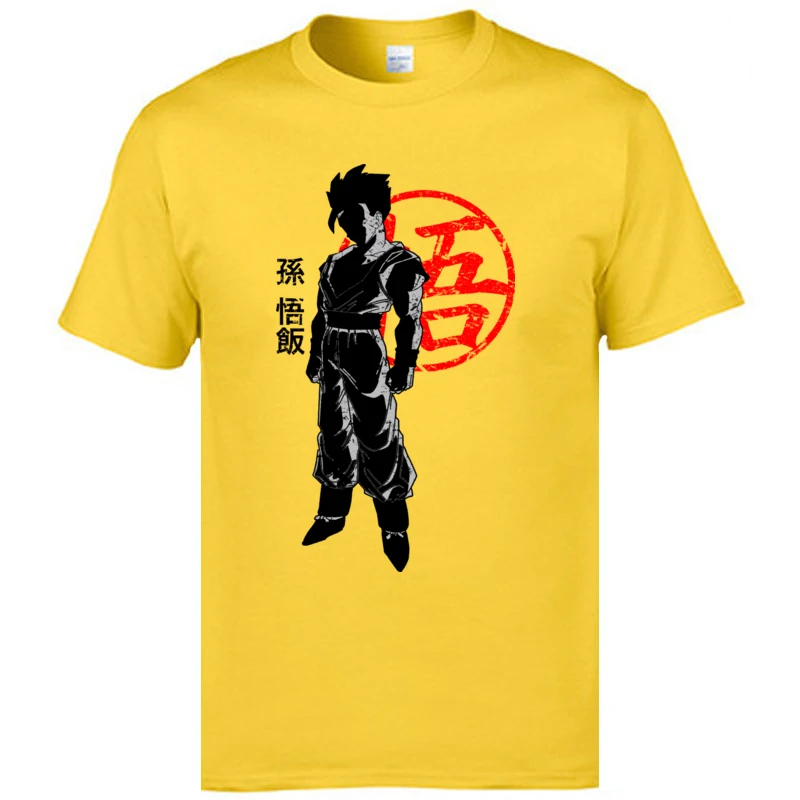 

Interesting Design Anime T Shirts Goku Saiya Superhero Dragon Ball Teenage Tshirts Funny Comic Fashion T-Shirts Boy New Arrival
