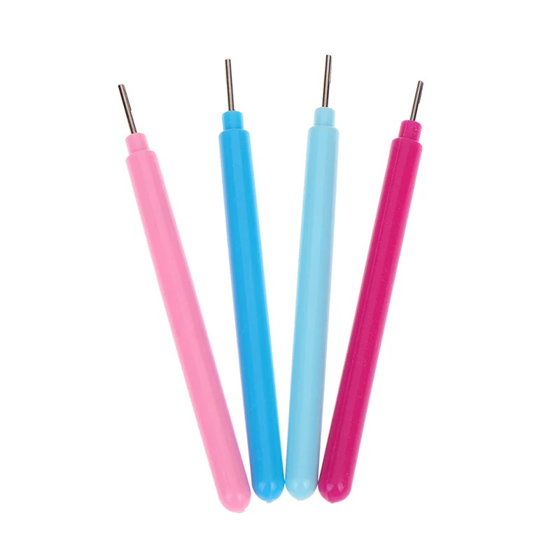 1Pc Slotted Paper Quilling Tools Muticolor Plastic DIY Paper Craft Drop Shipping Paper Art Tools Diffraction Paper Splitting Pen