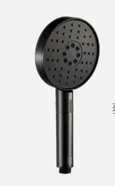 Xiaomi Mijia Diiib, 3 режима, ручная насадка для душа, набор, 360 градусов, 120 мм, 53 отверстия для воды, с ПВХ, Matel, мощный массажный Душ D5 - Цвет: BLACK Shower Head