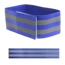 Светоотражающий нарукавный ремень для рук теплый велосипедный Пояс Светодиодный нарукавник безопасный спортивный светоотражающий ремень-строп с защелкой для езды на велосипеде безопасность для бега