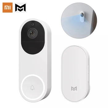

2020 Xiaomi Xiaomo Intelligent Video Doorbell AI Face Recognition Infrared Night Vision Mijia Linkage Video Call Walkie Talkie