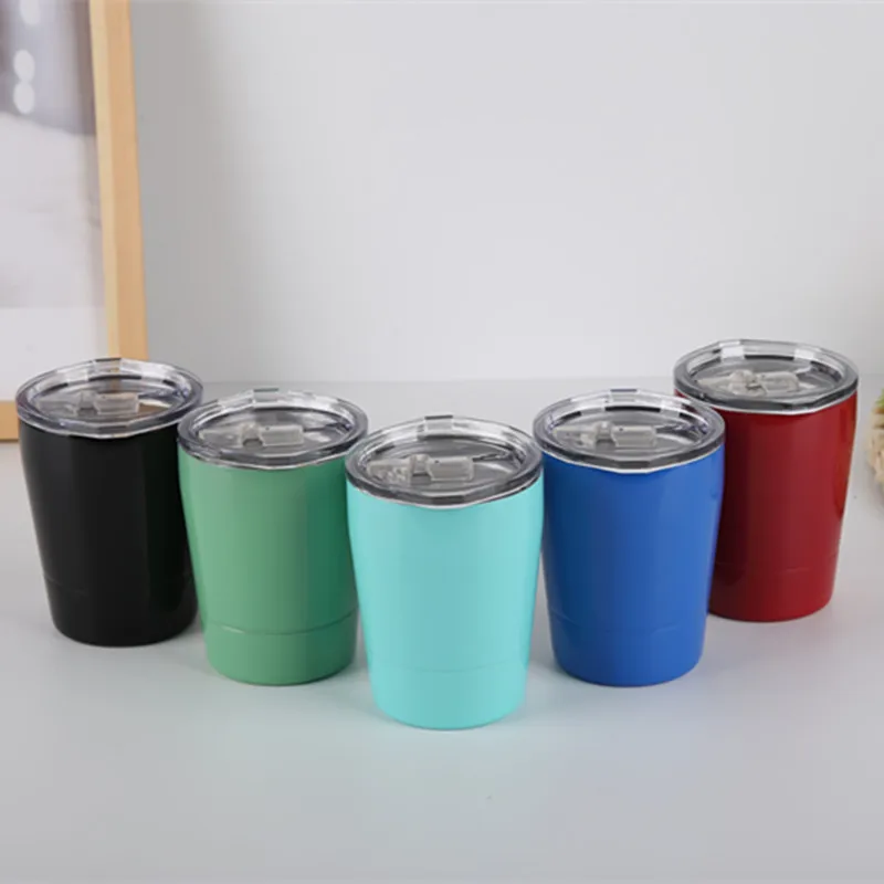 260ml Outdoor milk cup 304 Stainless Steel Children Sippy Cup Tumbler Vacuum