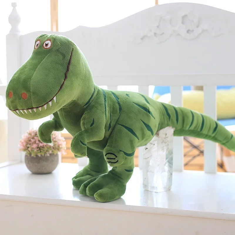 Имитация Динозавра тираннозавра плюшевая игрушка кукла