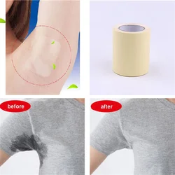 1 Roll Transparent Sweat Pads Disposable Underarm Antiperspirant Sticker Ultra-thin Breathable Deodorant Invisible Sweat Sticker