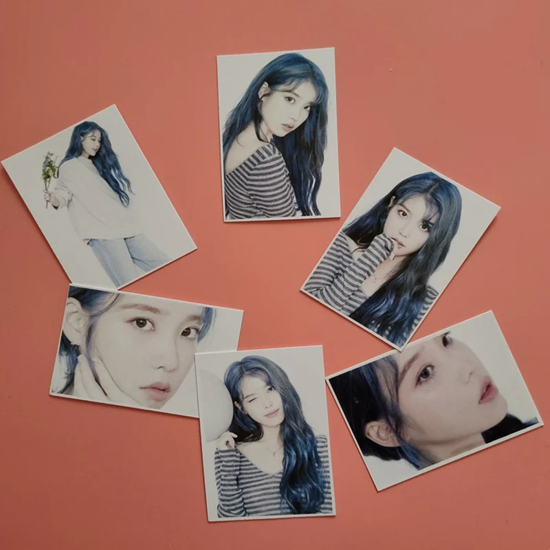 IU Ji Eu альбом любовь стихотворение самодельная бумага ЛОМО карта фото карта Плакат Фотокарта Поклонники Подарочная коллекция