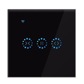 

Smart Home WiFi Electric Touch Blinds Curtain Switch TUYA APP Voice Wireless Control Compatible With eWeLink Alexa Google Home