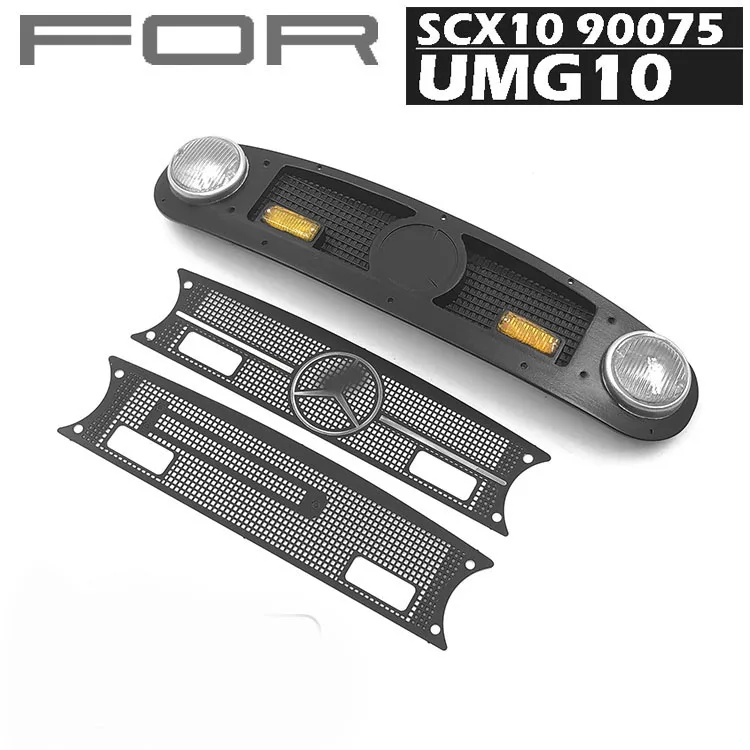 ABS материал гриль маска для осевого SCX10 90075 UMG10 rc частей|Детали и аксессуары| |