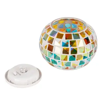 

Solar Solar Powered Glass Ball Garden Lights, Color Changing Solar Table Lamps, Waterproof Outdoor Solar Lawn for Festival or