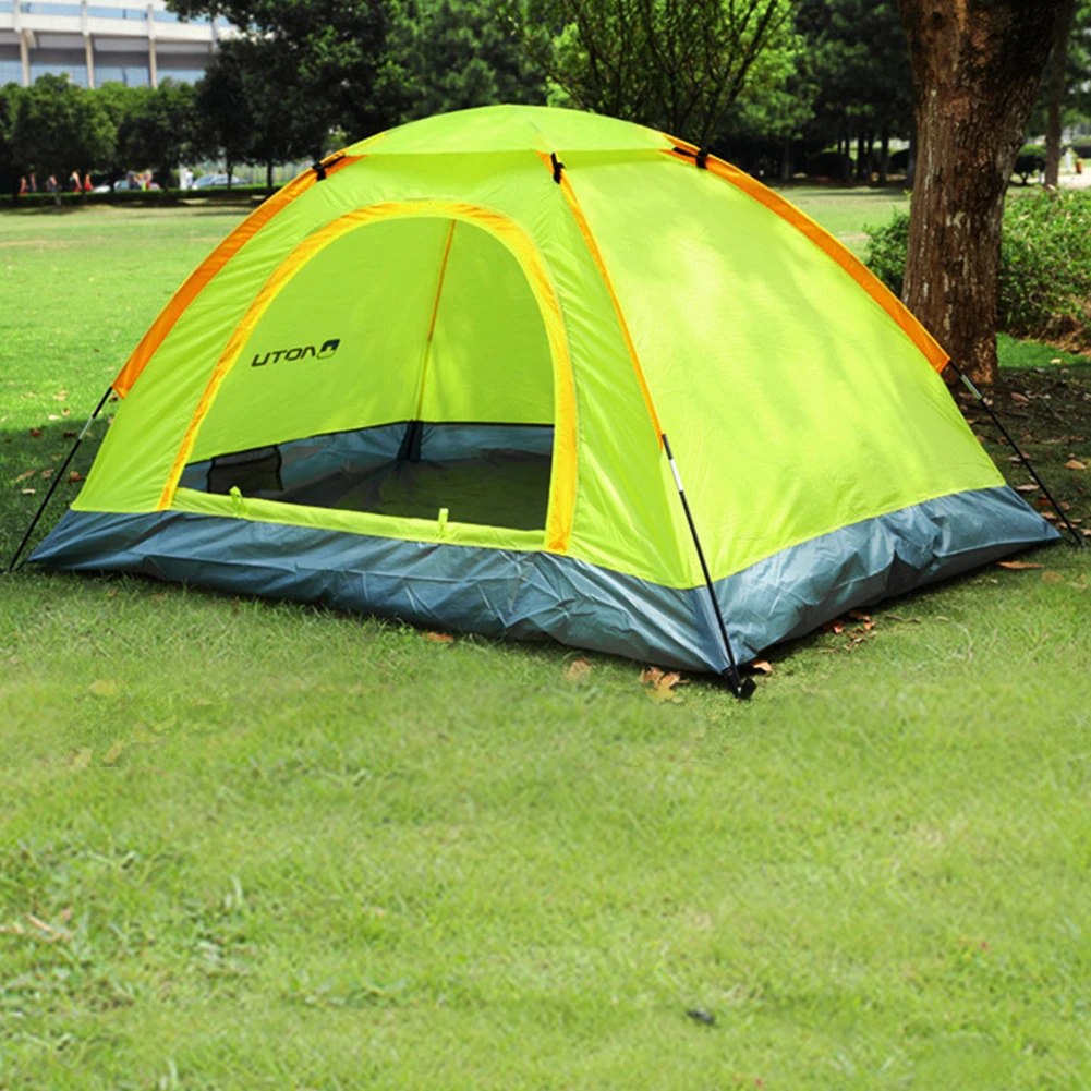 

Outdoor Windproof 1-2 Persons Tent Waterproof Tent with Bag Camping Equipment for Travel Hiking Camping Supplies