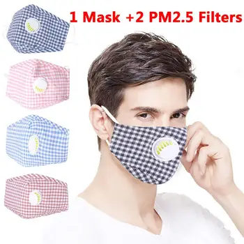 

Respirator Breathing Valve Face Mouth Masks PM2.5 Filters Anti Dust Mouth Mask Washable Respirator Mask Dustproof Mouth Mask