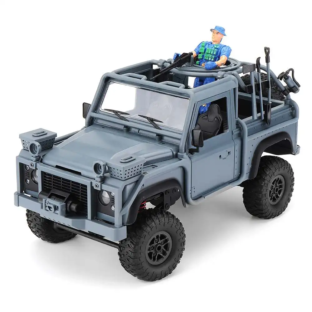 MN модель MN96 1/12 2,4 г 4WD пропорциональное управление 260 щетка Rc автомобиль с светодиодный свет скалолазание внедорожный грузовик RTR игрушки синий