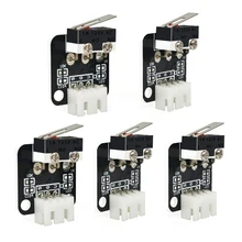

5PCS Limit Switch 3Pin N/O N/C Control Micro Switch 3D Printer Accessories For CR-10 Series Ender 3