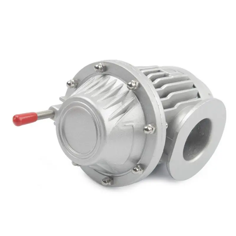 Универсальный SQV SSQV BOV супер SQV4 последовательный турбо предохранительный клапан серебристый с адаптером фланец IV 4 Серебряный
