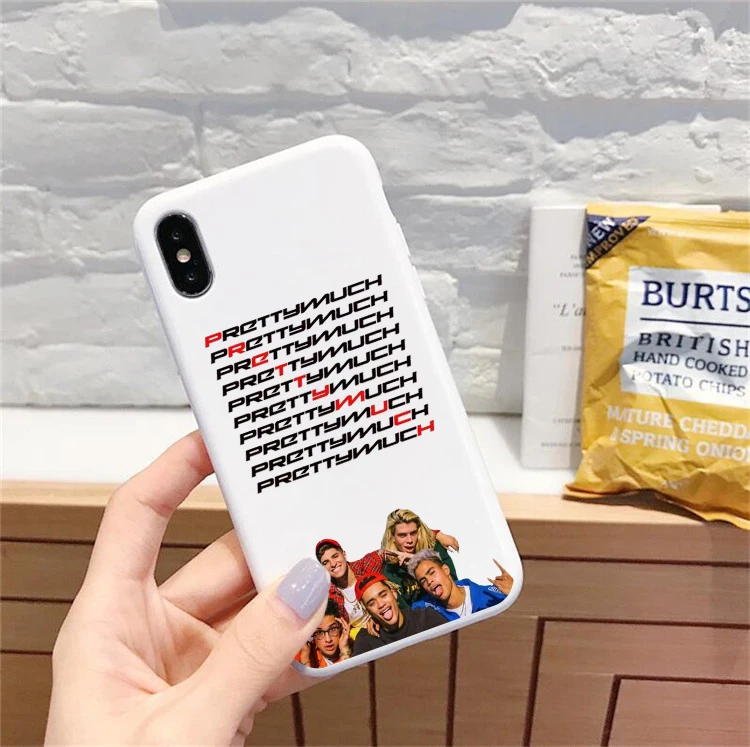 BHSR-23047 Мягкий силиконовый чехол PRETTYMUCH для iphone 6/6s, 6 Plus/6s Plus, 7/8, 7 Plus/8 Plus, X, XS, XR, XSMax - Цвет: BHSR-23047