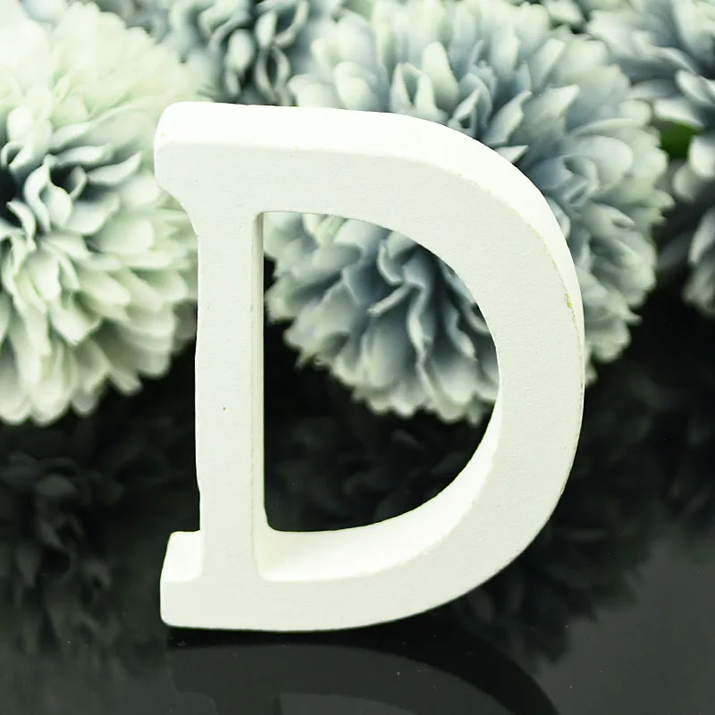 26 Wooden Wood Letter Alphabet Word Free Standing Wedding Party Home Decor Dw 