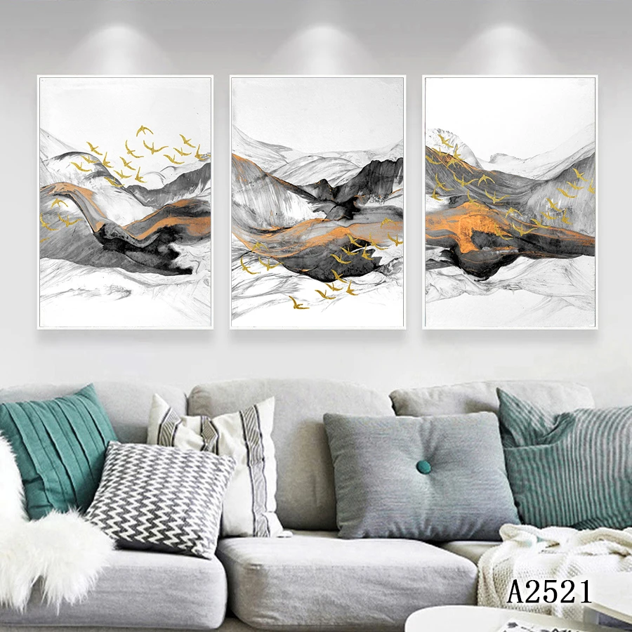

Modern Abstract Oil Painting Print on Canvas 3pcs Abstract Canvas Art Printing Printing Wall Art Picture Painting for Home Decor