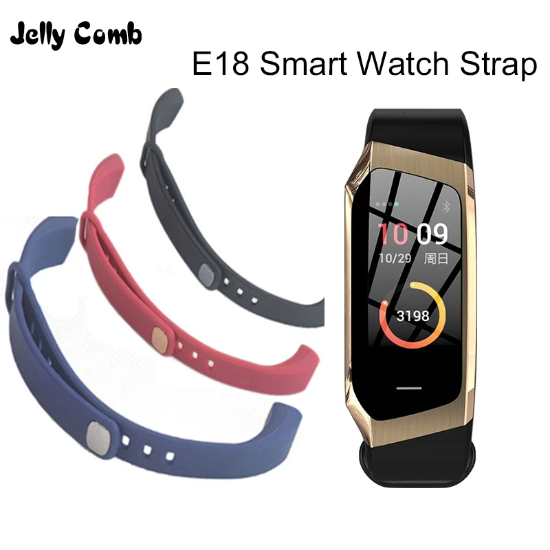 

Original Jelly Comb E18 Smart Watch Replacement Strap Belt E18 Bracelet Strap Charger