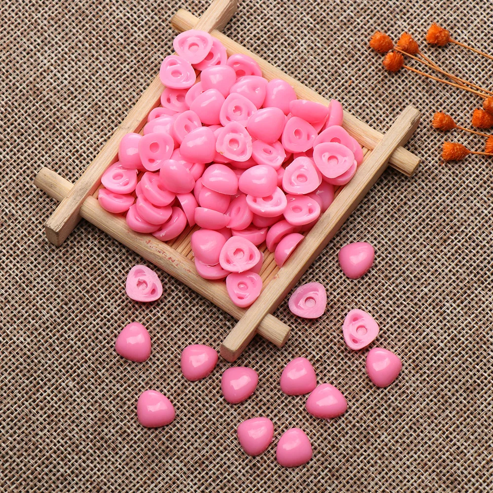 Plastic Triangle Nose DIY Craft Toy Accessory for Dolls and Bears