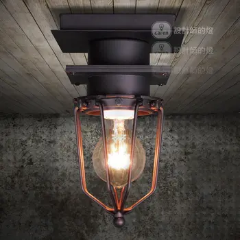 

Lamp american vintage outdoor bathroom explosion-proof ceiling light