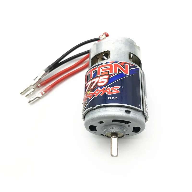 Двигатель Traxxas Titan 775 10 оборотов т 16 8 вольт для вершины масштаб 1/10 полноприводный