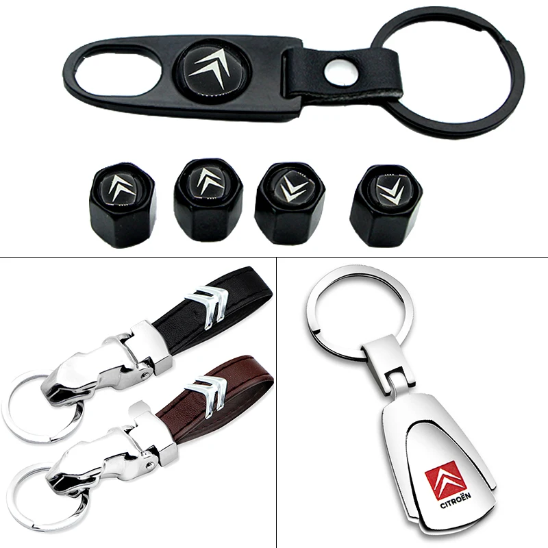 

1pcs Car Keychain Auto Keyring Key Chain For Citroens C0 C1 C2 C3 Picasso C4 Cross Cactus C5 C6 C8 C4L DS3 DS5 Accessories Goods