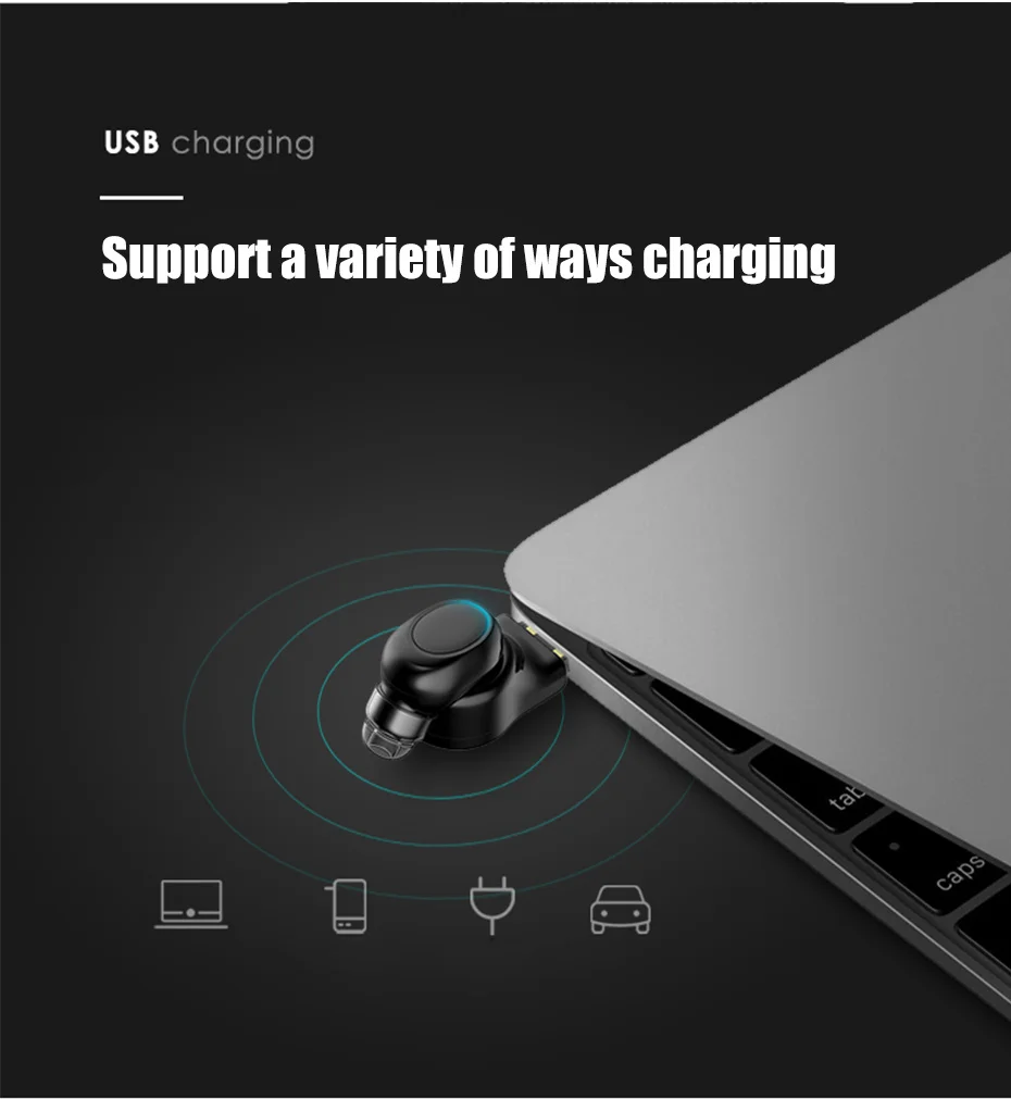 Стерео звук Bluetooth V5.0 наушники портативные TWS Беспроводные спортивные наушники сенсорная гарнитура с зарядным устройством наушники спортивные водные