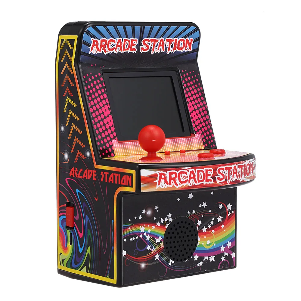 CoolBaby Portable Retro Handheld Game Console 8-Bit Game Machine Mini Arcade Games Built-in 240 Classic Games for Kids