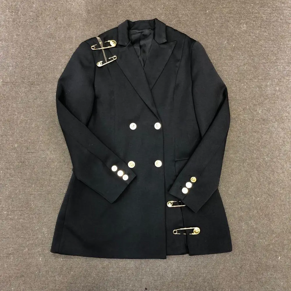 

high quality 2019 winner new double breasted wool blazer coat ddxgz2 7.25