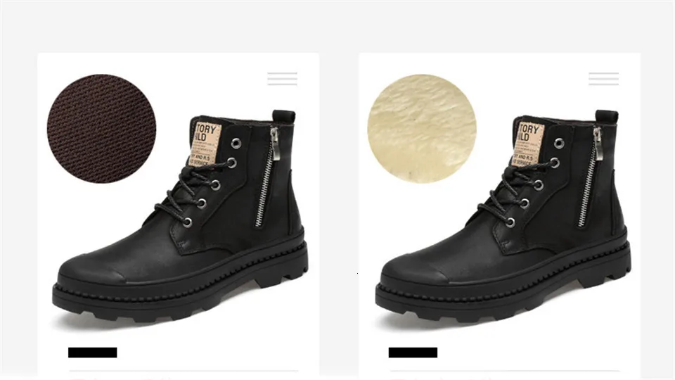 39-47 winter boots men Comfortable Non-Slip warm winter boots for men#NX82095